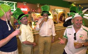 Irish supporters in Japan